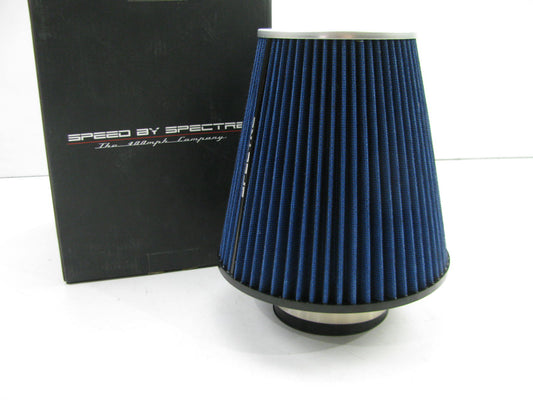 Spectre HPR9611B BLUE High-flow Cold Air Intake Filter - 9.5'' Tall, 3.5'' Inlet