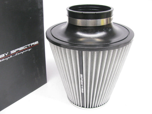 Spectre REUSABLE Air Filter Cold Air Intake CAI High-Flow 9.5'' Tall, 3.5'' Inlet