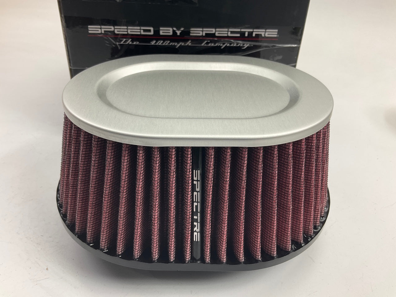 Spectre HPR9616 Performance Conical 4'' Inlet High-flow Air Filter RED