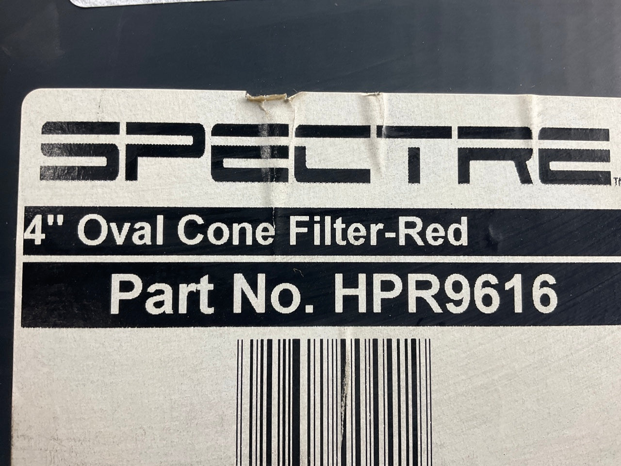 Spectre HPR9616 Performance Conical 4'' Inlet High-flow Air Filter RED