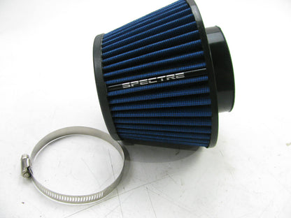 Spectre HPR9618B 3.5'' Clamp-on High-Flow Cold Air Intake CAI Air Filter BLUE