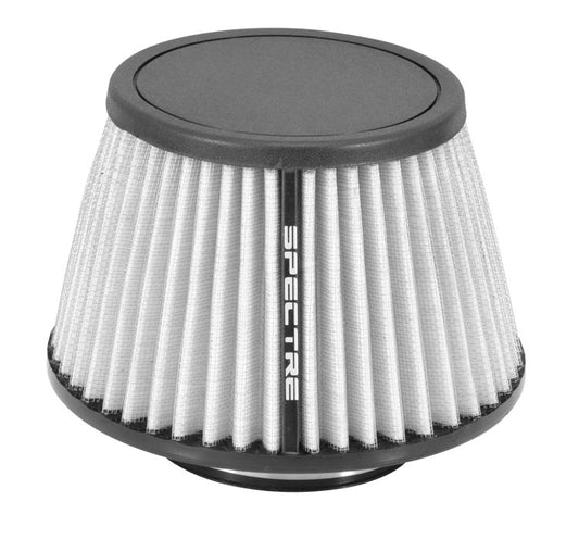 Spectre HPR9618W Performance Conical High-flow White Air Filter 3.5'' Inlet