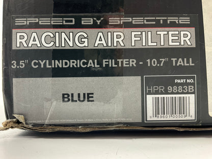 Spectre HPR9883B Performance High-flow Blue Conical Air Filter 3.5'' Inlet