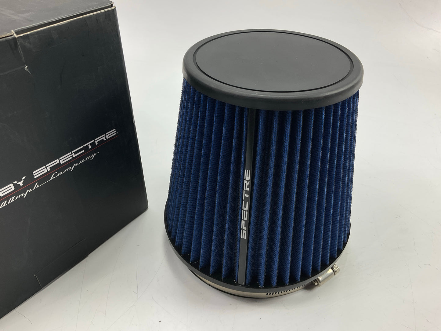Spectre HPR9892B High Flow Performance Air Filter 6'' Inlet, 7'' Tall, BLUE