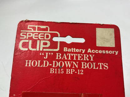 Speed Clip BP12 Battery Hold Down Bracket Universal 12'' J Bolts