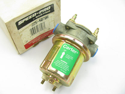 Speed Pro CARTER P4070 Marine Electric Fuel Pump 12V 72 GPH 4-5.75 PSI 1/4'' NPSF