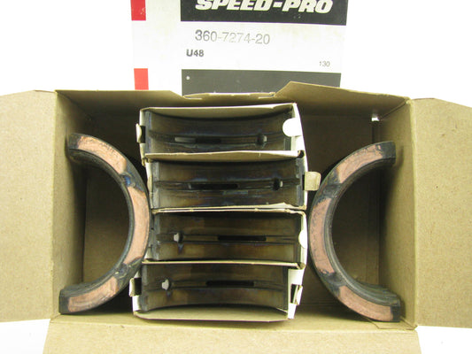 Speed Pro 360-7274-20 Main Bearings .020'' 1955-1967 Chevrolet SB Small Journal