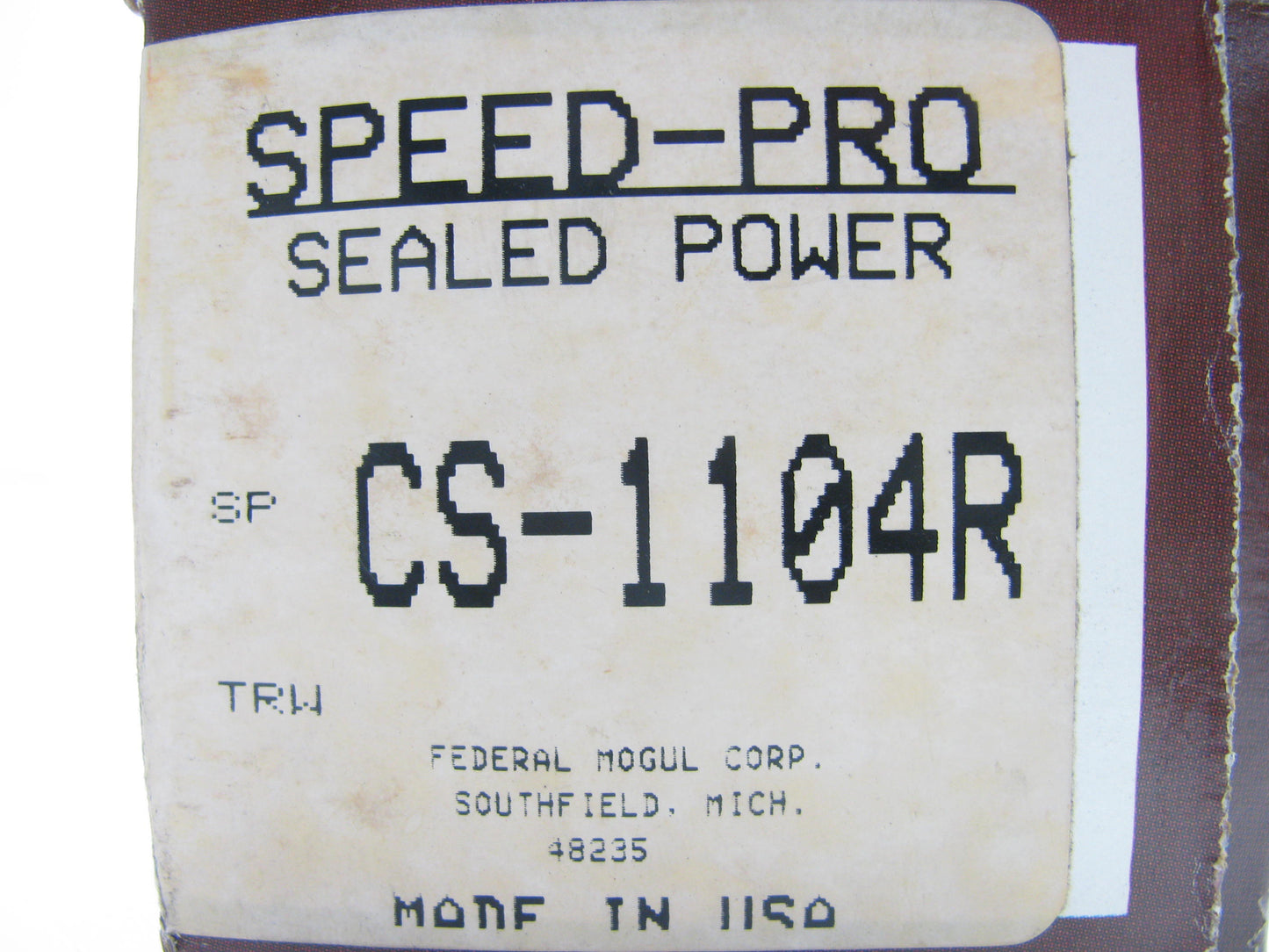 Speed Pro CS-1104R Performance Hydraulic Camshaft - Chevrolet Small Block SBC