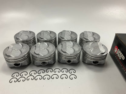 SPEED PRO .060'' Hypereutectic 11.8cc Dome Pistons Set SBC Chevy SB 350 12:1 CR