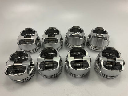 SPEED PRO .060'' Hypereutectic 11.8cc Dome Pistons Set SBC Chevy SB 350 12:1 CR