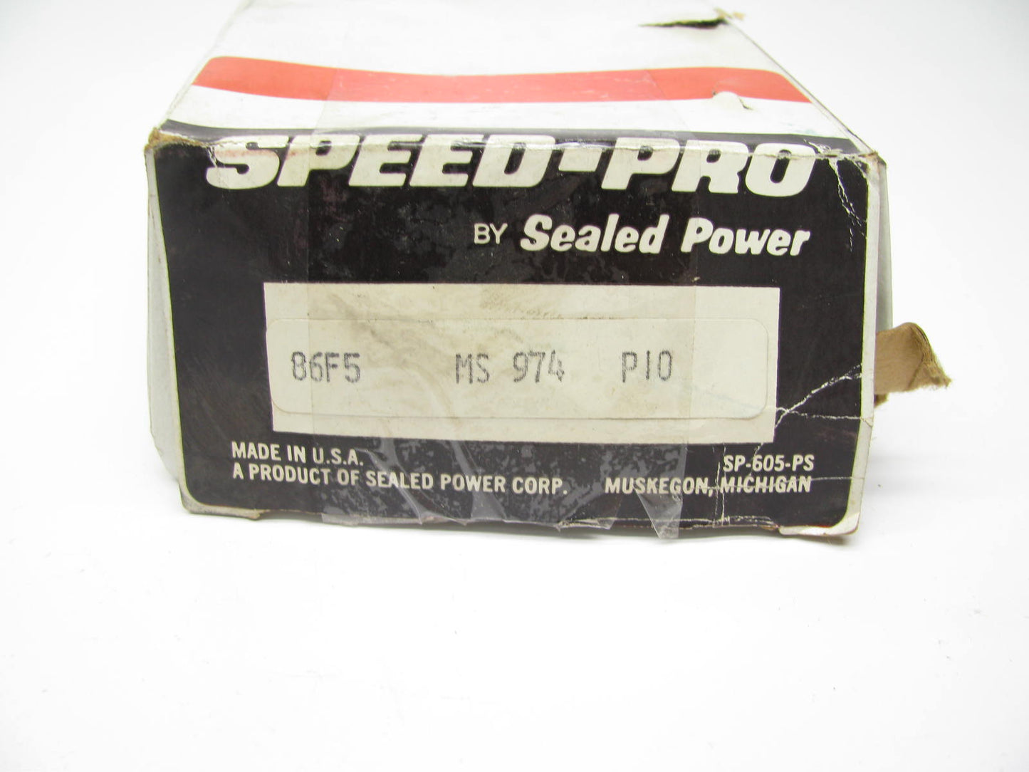 SpeedPro MS974P .010 Full Groove Performance Main Bearings SBC Small Block Chevy