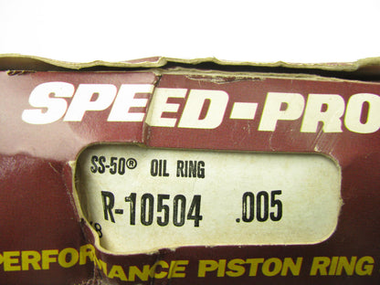 Speed Pro R10504-005 File To Fit Plasma Moly Piston Rings Pontiac 2.5L Iron Duke