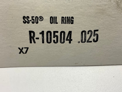 Speed Pro R-10504-025 Plasma-Moly File Fit Piston Rings - Pontiac 2.5L IRON DUKE