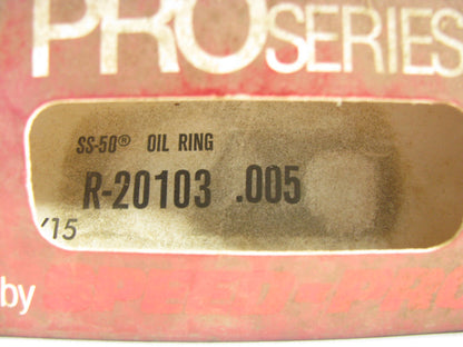 Speed-Pro R20103 FILE-FIT Pro-Series Performance Piston Rings 4.000'' Bore +0.005
