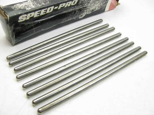 (8) Speed Pro RP3323R Engine Push Rods Hardened For Ford Small Block