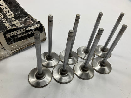 (8) Speed Pro V-2055R Intake Valve For 1957-1984 Chevrolet 283 305 327 350 400