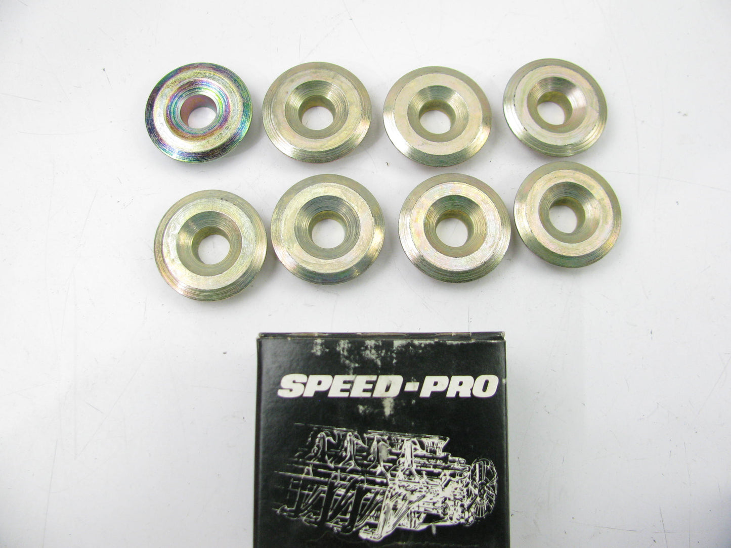 (x8) Sealed VSR-7005R Chrome Moly Valve Spring Retainer