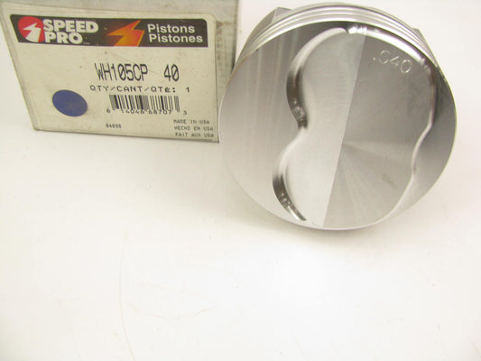 Speed Pro WH105CP40 Engine Piston .040'' Small Block Chevrolet 4.040'' SBC