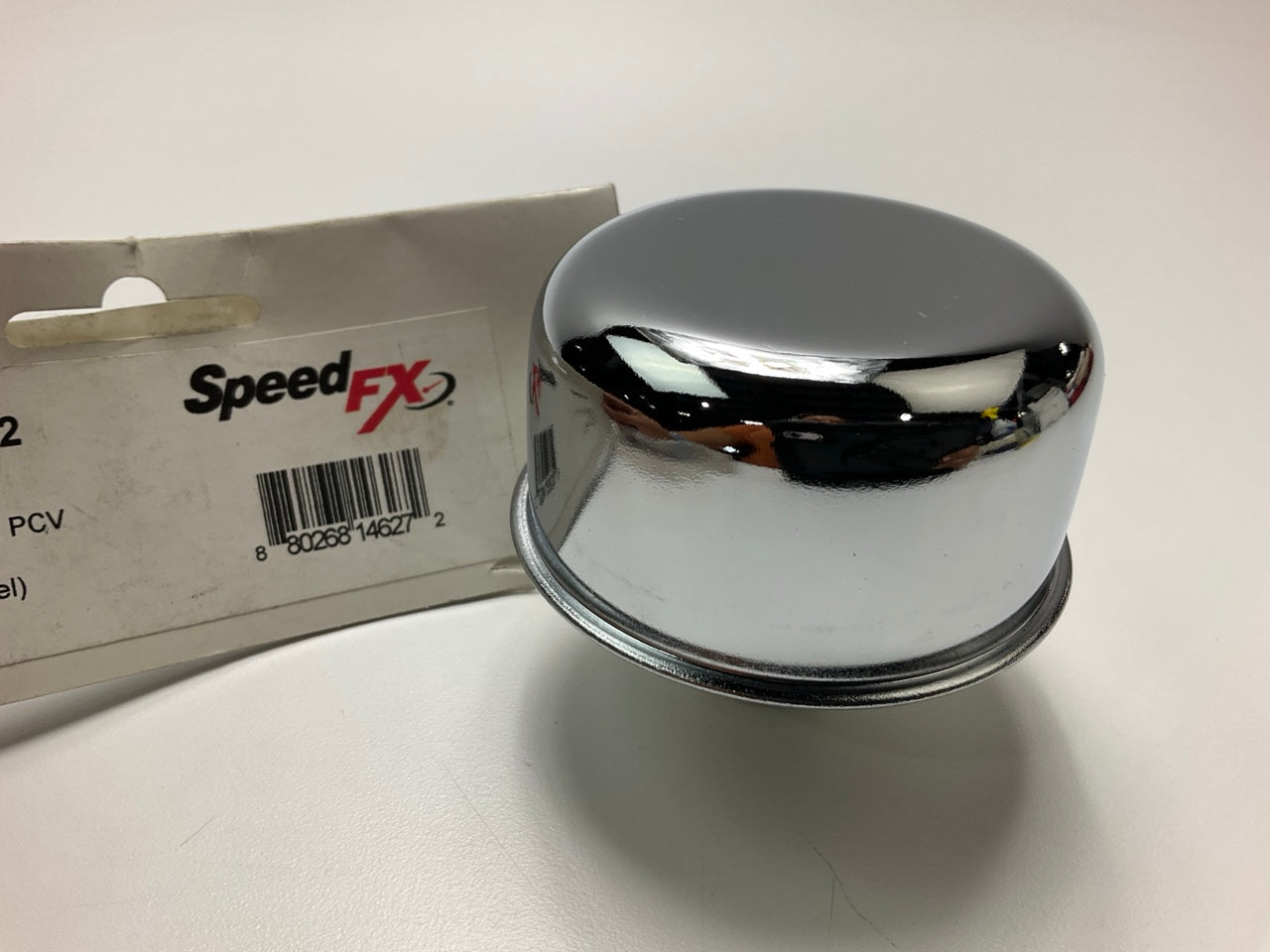 Speedfx FX-7199-2 Valve Cover Breather Cap, Push-in, Chrome Steel 3/4'' Tube Size