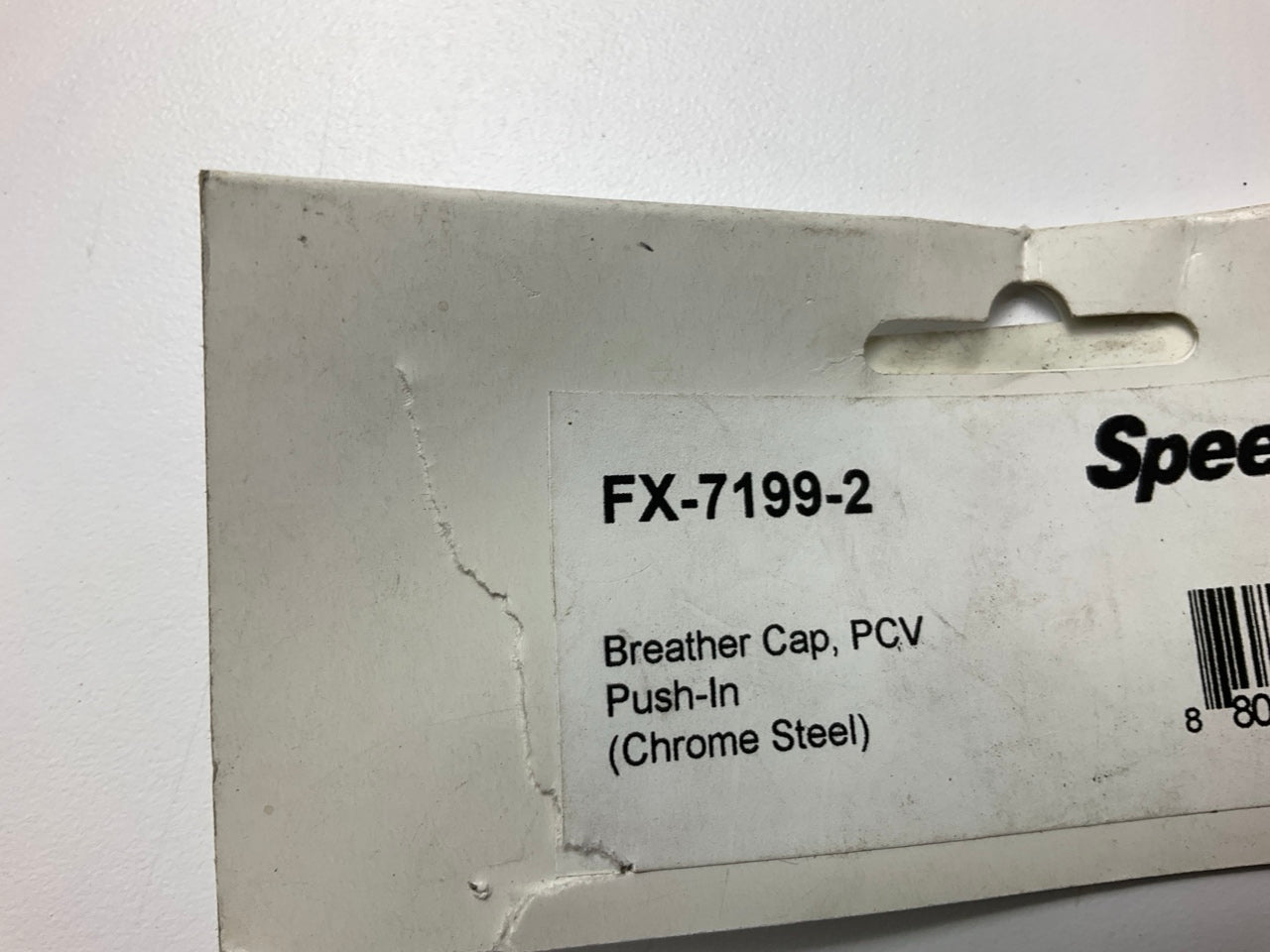 Speedfx FX-7199-2 Valve Cover Breather Cap, Push-in, Chrome Steel 3/4'' Tube Size