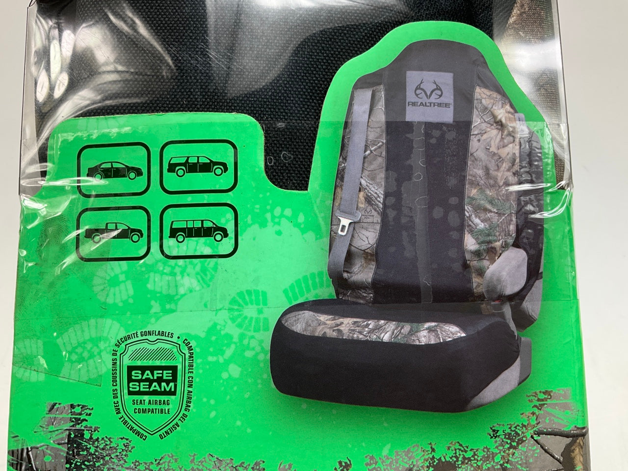 (2) SPG RSC2509 Realtree Antler Damask Xtra Camo 50/50 Bucket Seat Cover