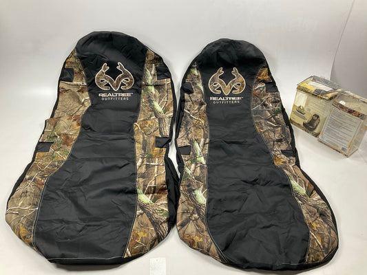 (2) SPG RSC4002 Universal Seat Cover With Black & Camo Pattern