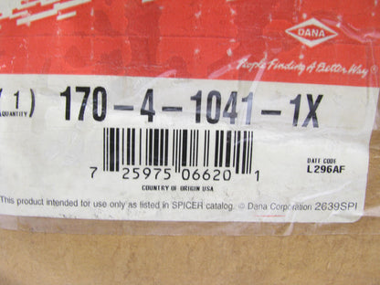 Spicer 170-4-1041-1X | (SPL170) Pinion Shaft End Yoke