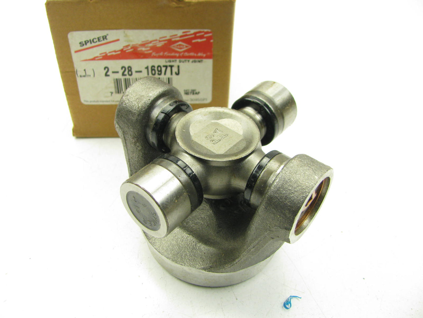 Spicer 2-28-1697TJ  Front Or Rear Shaft Tube Yoke, With U-JOINT, 3.000 X 0.083