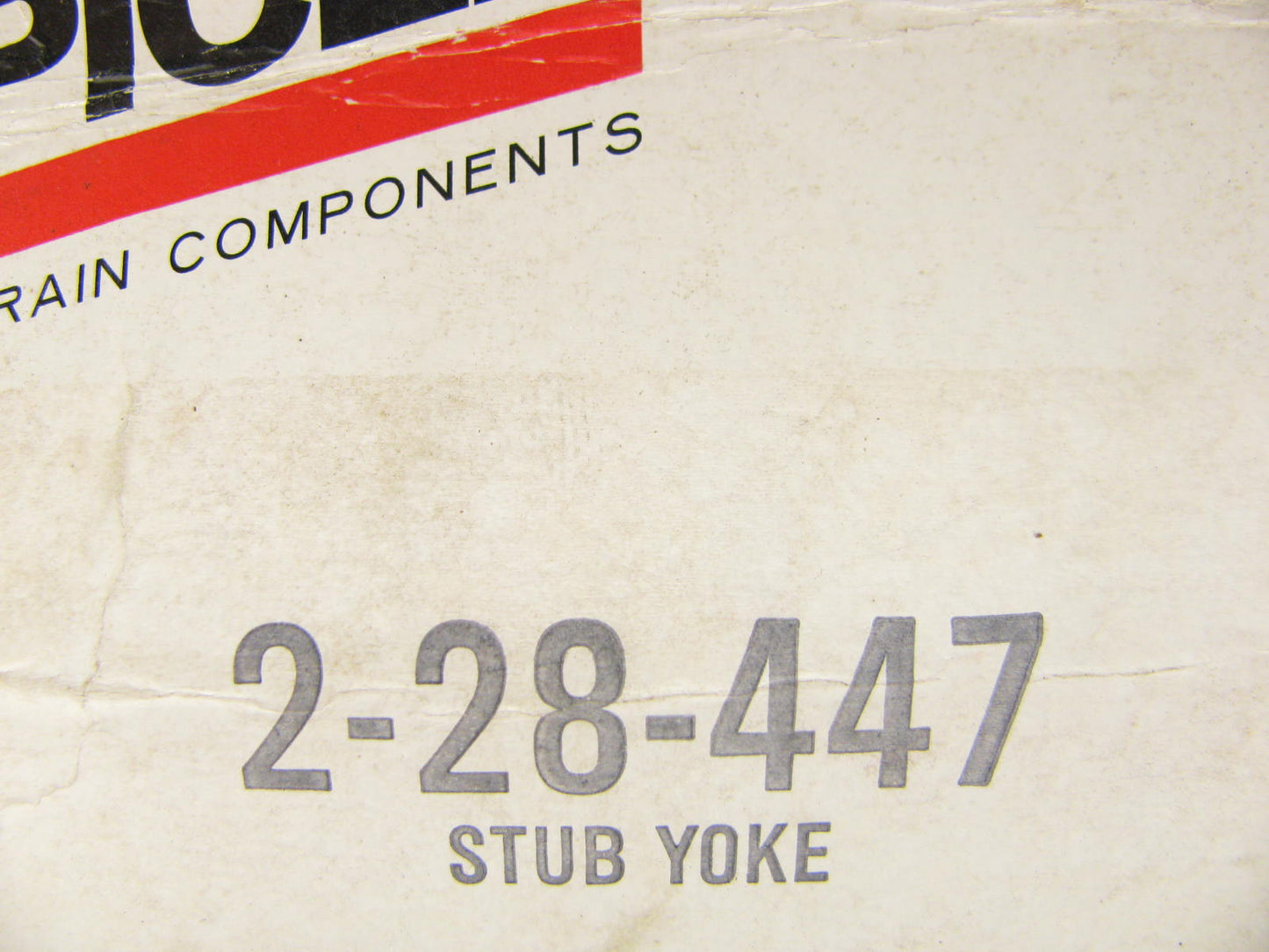 Spicer 2-28-447 Weld Tube Yoke - 1310 Series 1.750'' Wide X 0.065'' Wall Tube