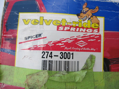 Spicer 274-3001 Velvet Ride Sulastic Shackle Rubber Springs For 92-00 Chevy GMC
