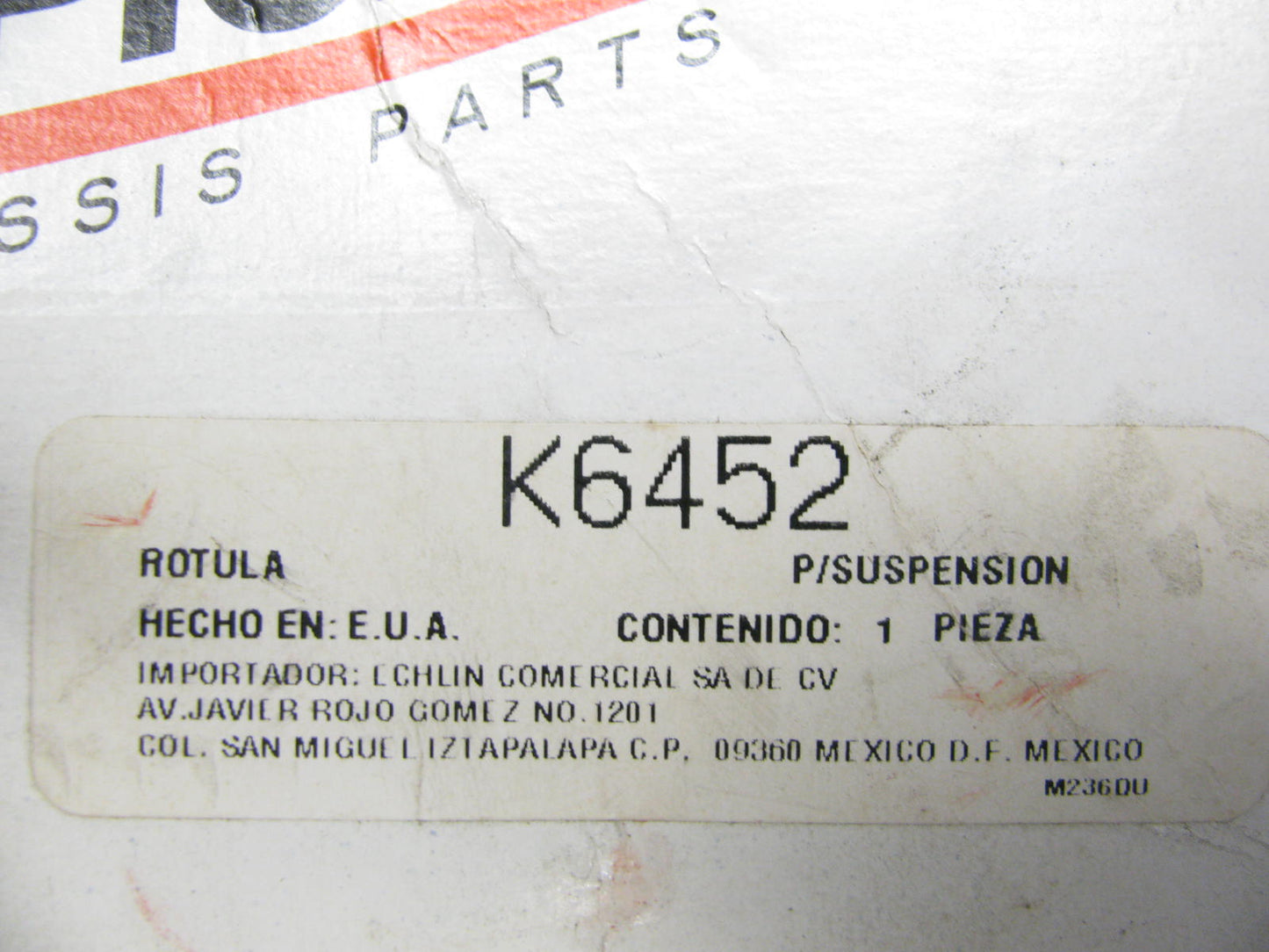 Spicer K6452 Suspension Ball Joint - Front Upper