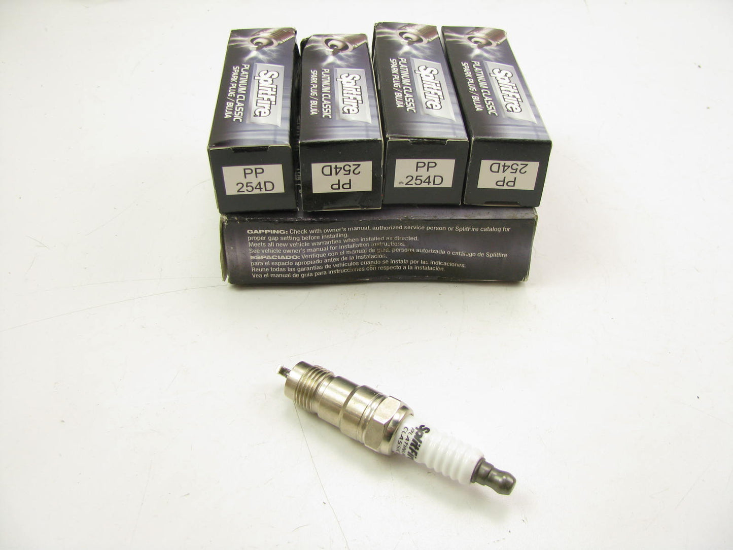 (4) Splitfire PP254D Spark Plugs