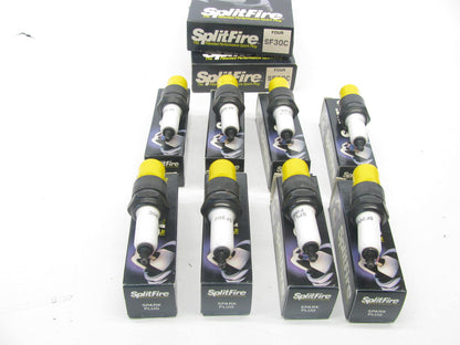(8) Splitfire SF30C Split V Design Performance Ignition Spark Plugs