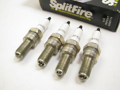 (4) Splitfire SF430C Ignition Spark Plugs