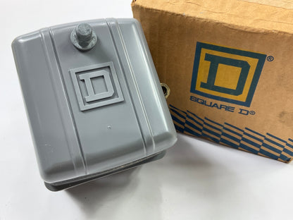 Square D 9013GHG6J62X Pumptrol Pressure Switch 575Vac 5Hp, 140-175 Psi