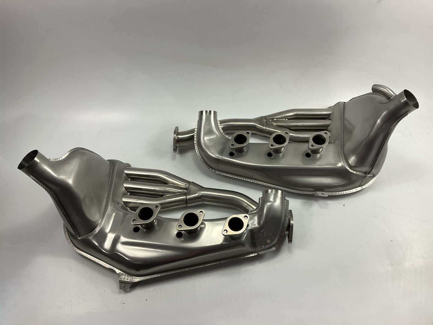 SSI 1623105610 Exhaust Heat Exchanger Set; Left & Right; Stainless Steel, 41mm
