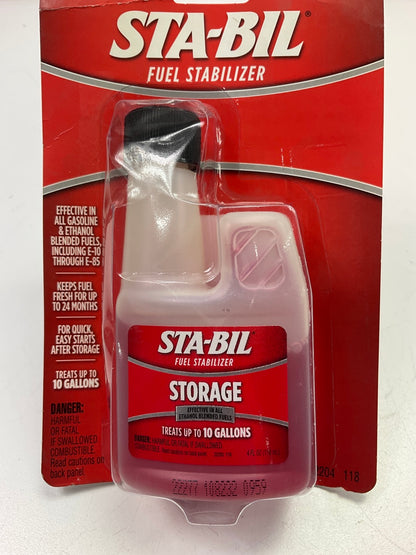 STA-BIL 22204 Storage Protection Fuel Stabilizer For Car & Auto - 4oz