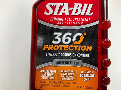 (2) Sta-Bil 360 Protection Ethanol Fuel Treatment And Stabilizer, 12 Fl Oz