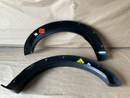 Stampede 8439-2 Ruff Riderz Black Fender Flares (FRONT & REAR) 17-20 Super Duty