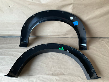 Stampede 8439-2 Ruff Riderz Black Fender Flares (FRONT & REAR) 17-20 Super Duty