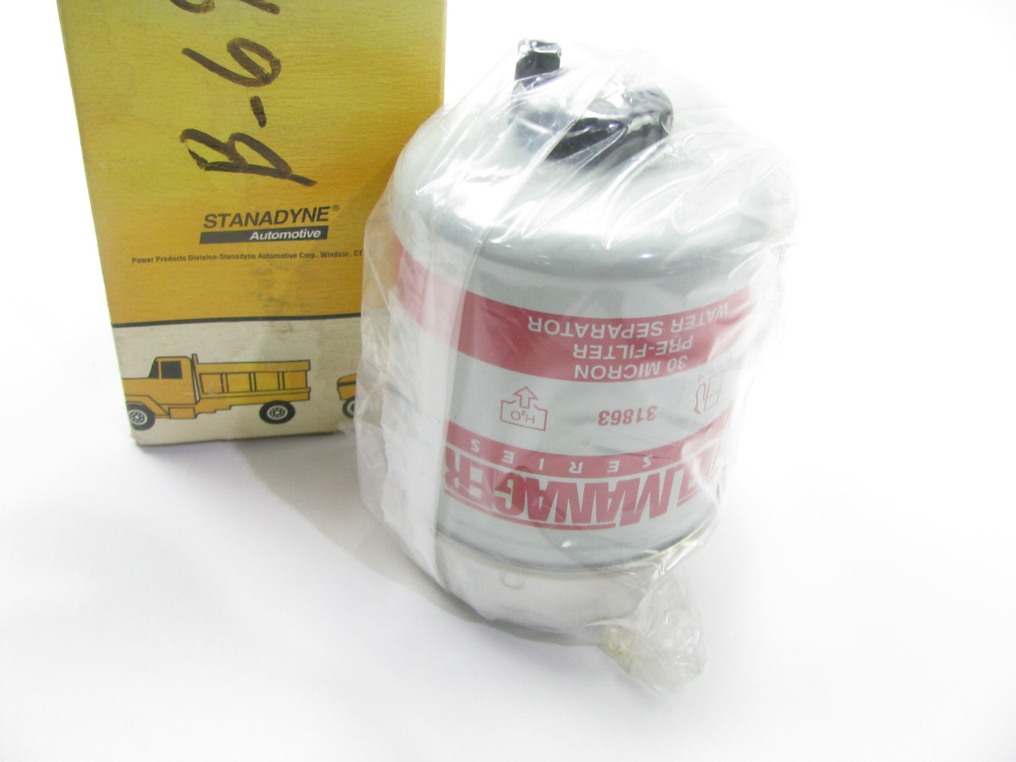 Stanadyne 31863 Key-Way Style Fuel Filter Replaces BF7783D, L3919F, 96313, 33547