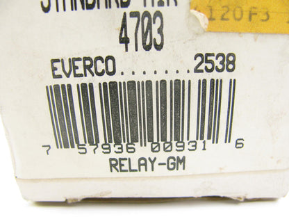 Standard Air Parts 4703 HVAC Blower Relay - 35911 R808 RY-20 RE 4404C