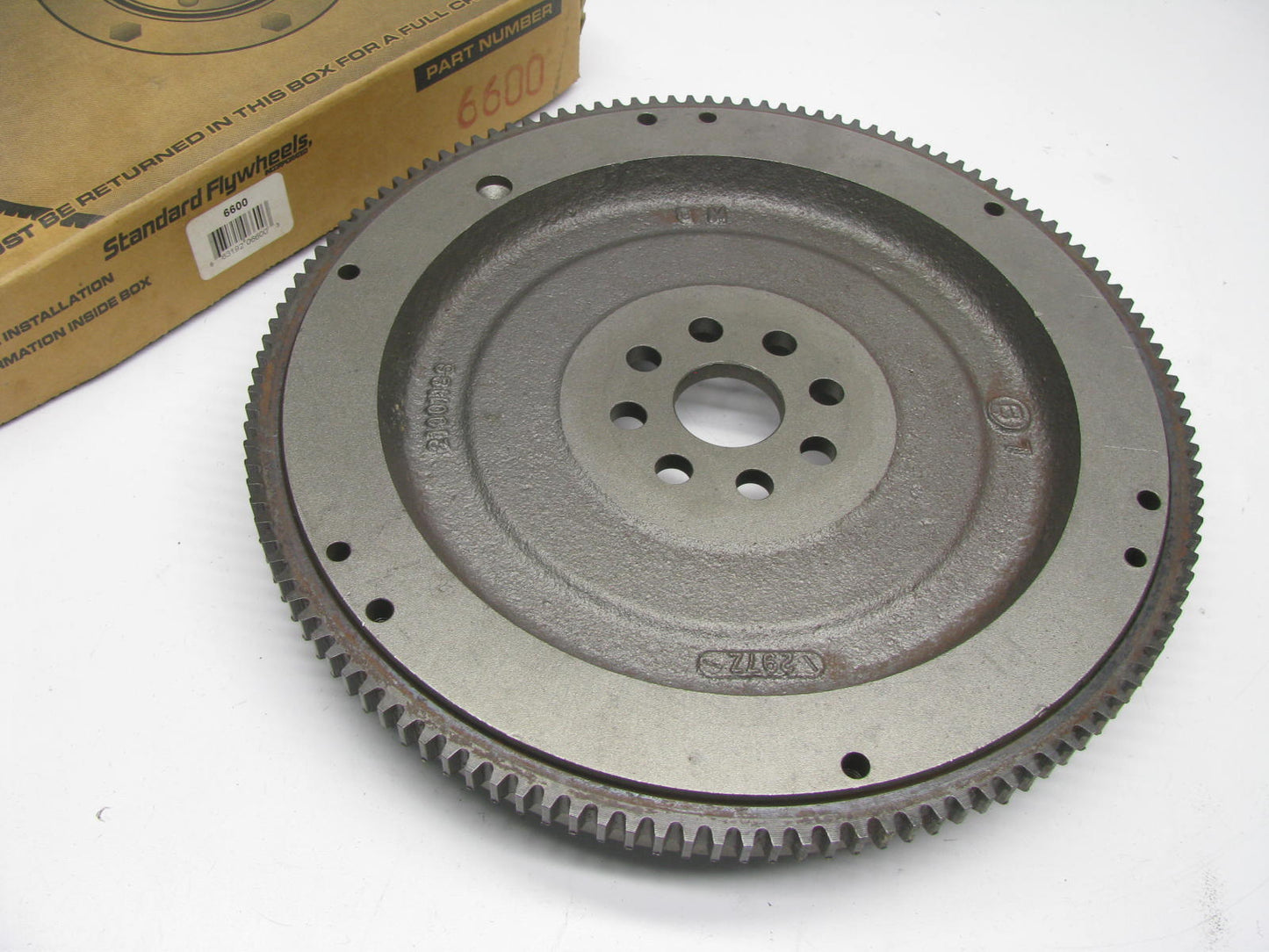 SURFACE RUST - Standard Flywheels 6600 Clutch Flywheel - CAST # 21001186