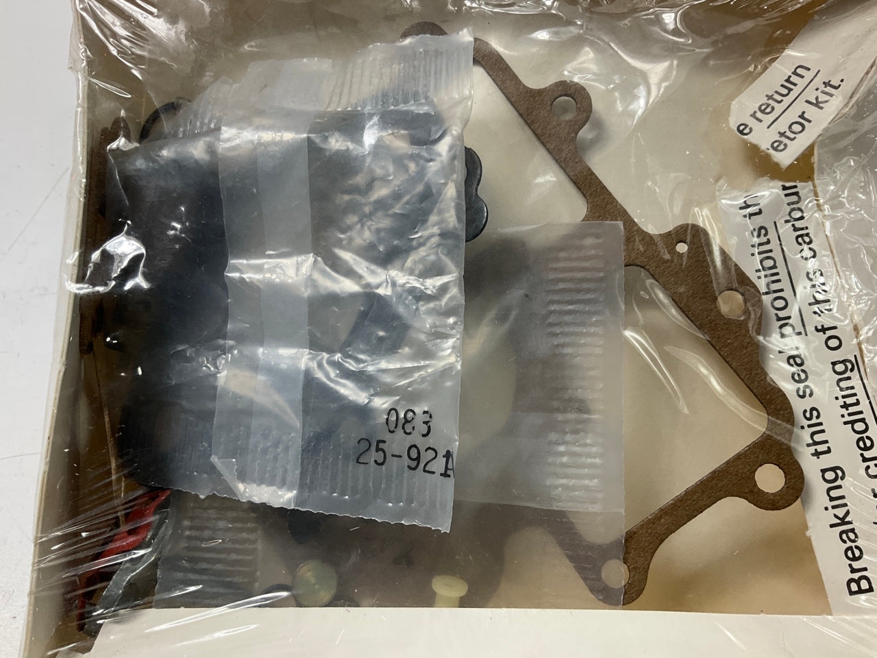 Standard Motor Products 1642 Carburetor Rebuild Kit For Holley 1949 6149