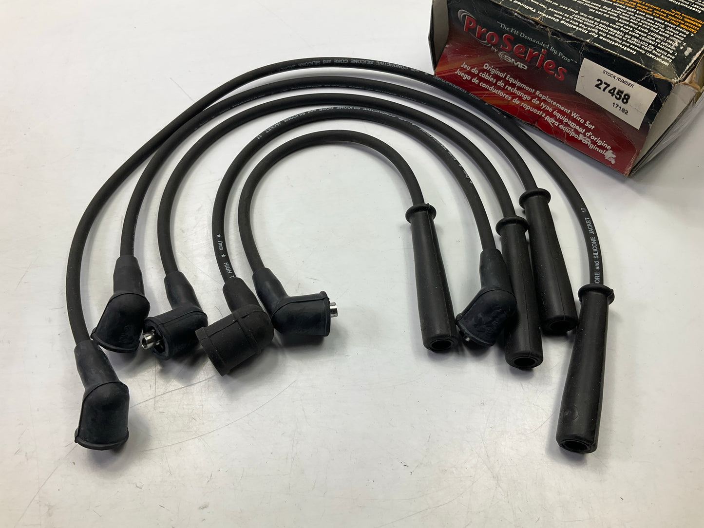 Standard 27458 Ignition Spark Plug Wire Set For 1989-1990 Nissan 240SX 2.4L-L4