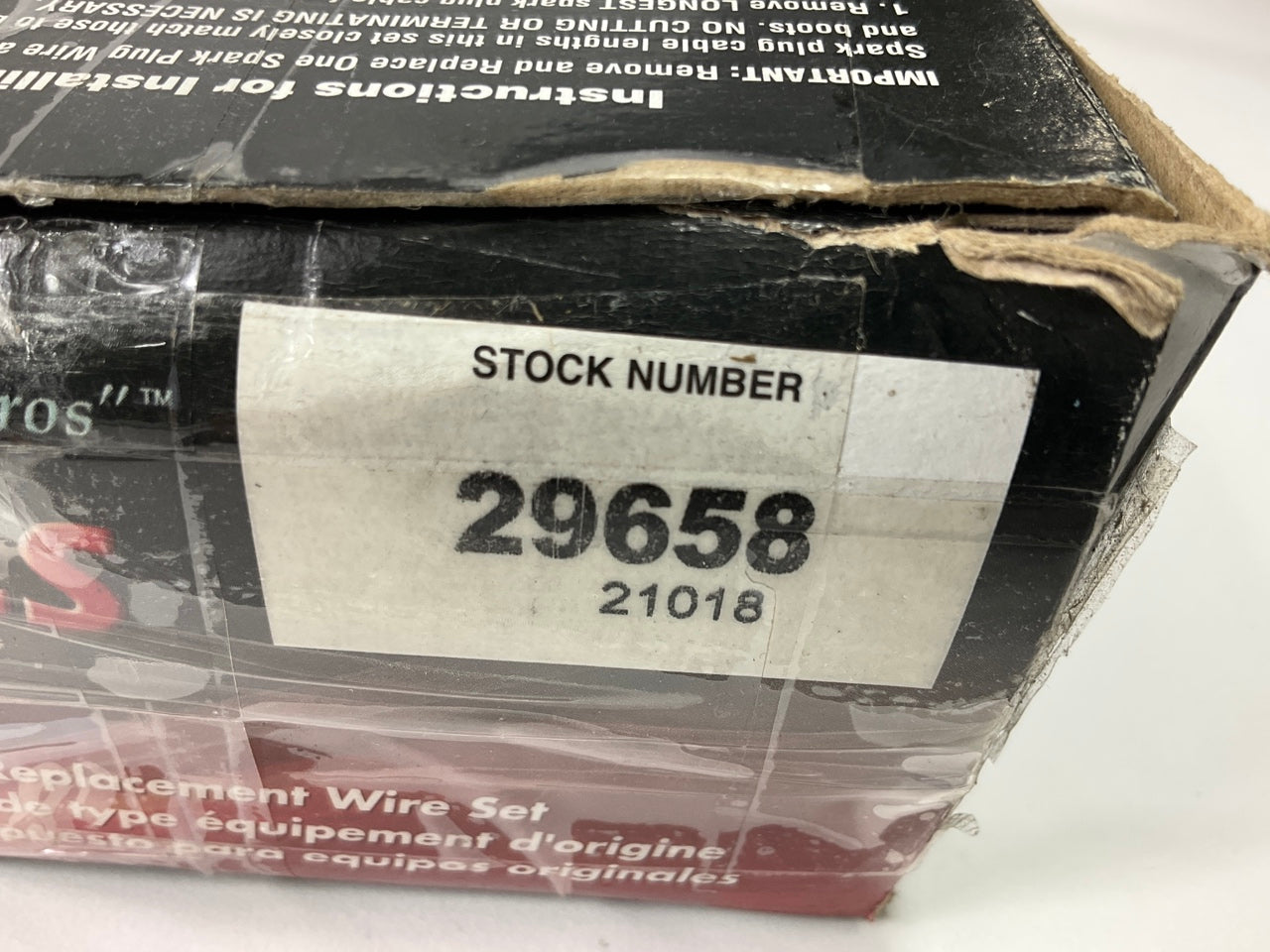 Standard Motor Products 29658 Ignition Spark Plug Wire Set