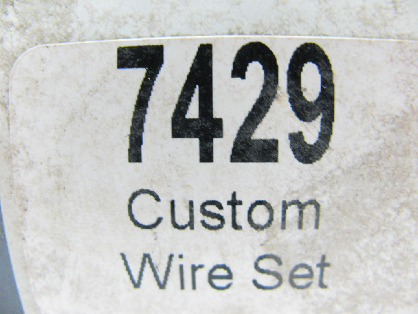 Standard 7429 Ignition Spark Plug Wire Set for 1984-1988 Chevrolet Toyota 1.6L