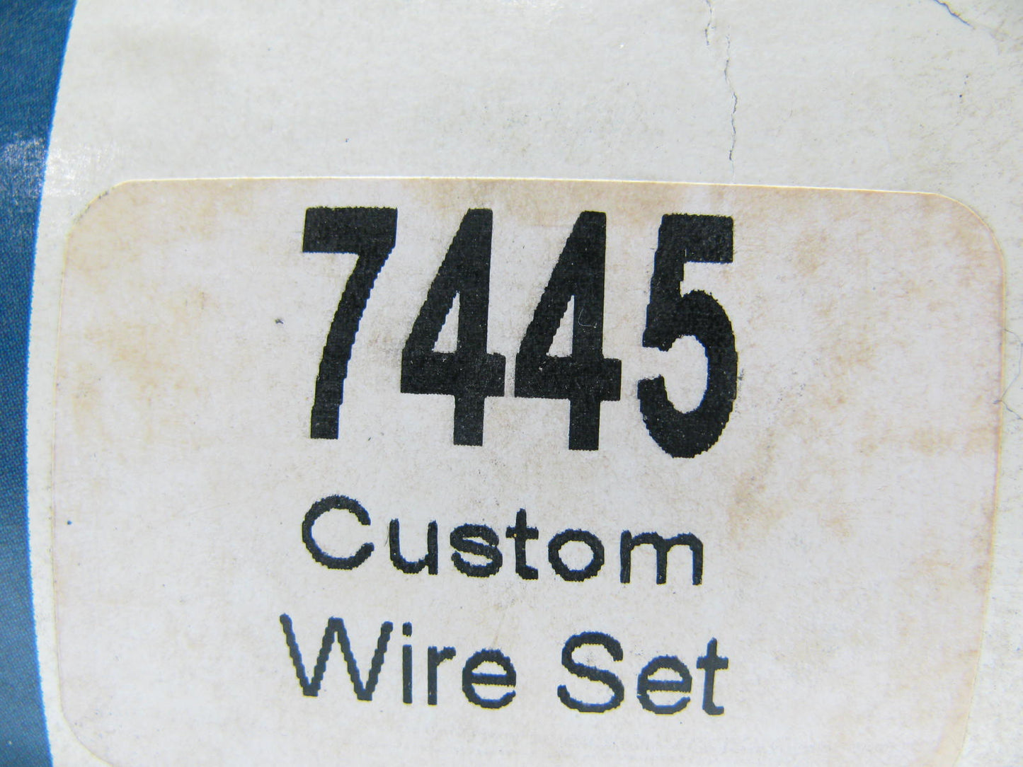 Standard Motor Products 7445 Ignition Spark Plug Wire Set for 1987-1991 GM 2.5L