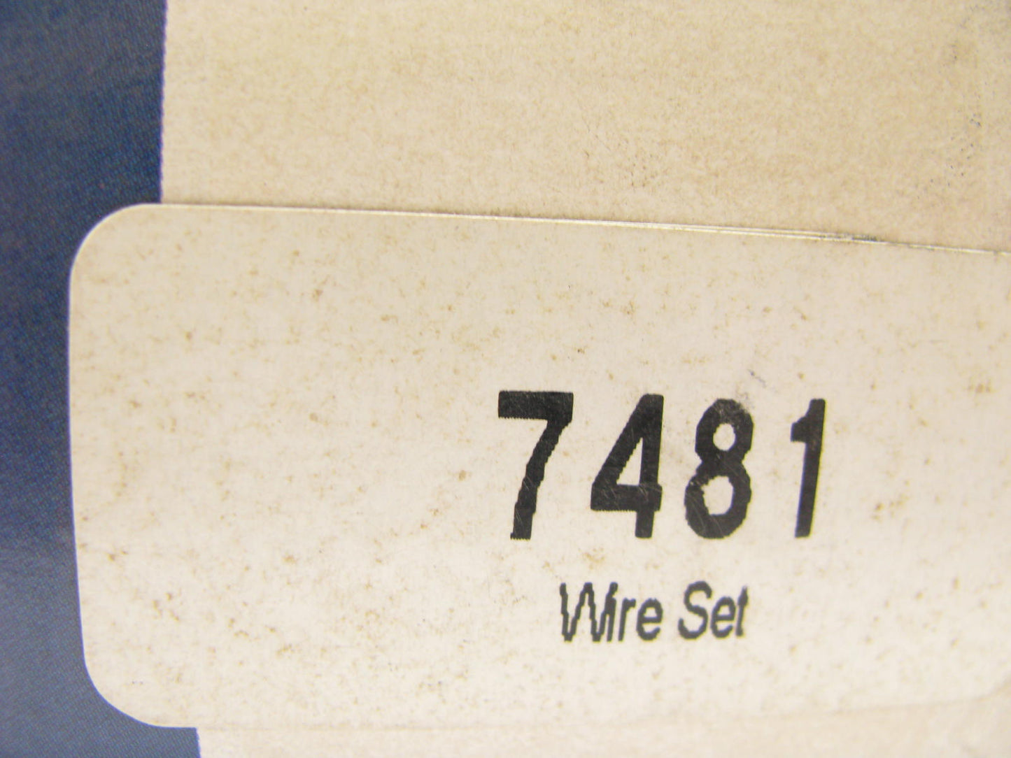 Standard 7481 Ignition Spark Plug Wire Set for 1977-1979 BMW 320i 2.0L-L4