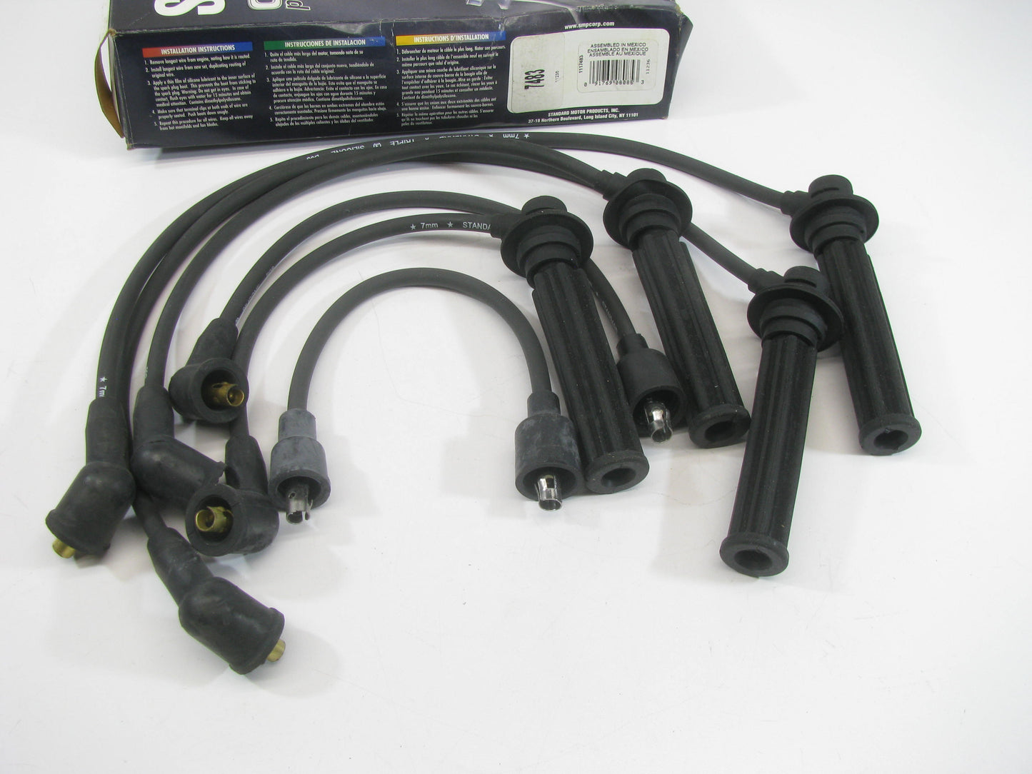 Standard 7483 Ignition Spark Plug Wire Set 1988-1994 Mazda Mercury 1.6L